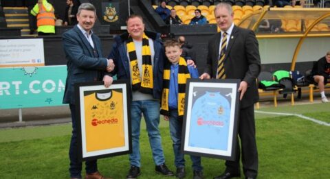 IT services firm Techedia renews Southport FC front of shirt sponsorship deal
