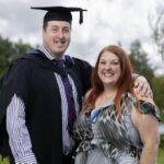 Andrew and Grace have been married for 10 years. She has been a huge support through his studies at Edge Hill University in Ormskirk