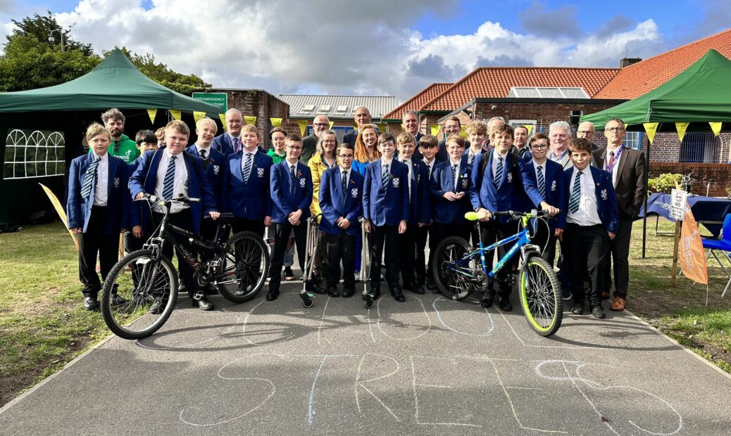 Birkdale High students have launched their School Streets pilot