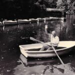 Boats on the lake at the Botanic Gardens in Churchtown in Southport in July 1994. Photo by Andrew Brown Stand Up For Southport