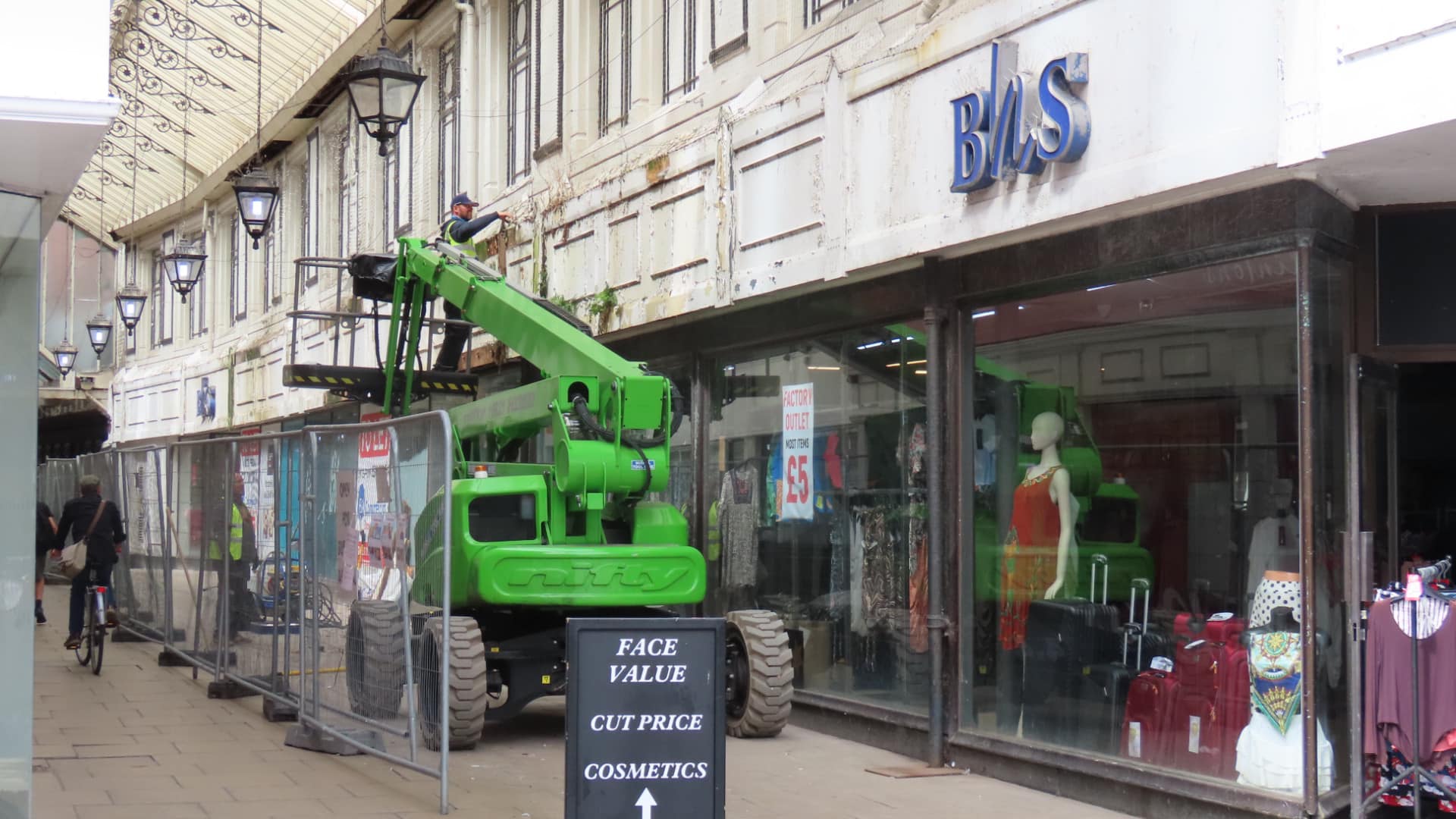 JSM is carrying out work to transform the former BHS store in Southport. Photo by Andrew Brown Stand Up For Southport