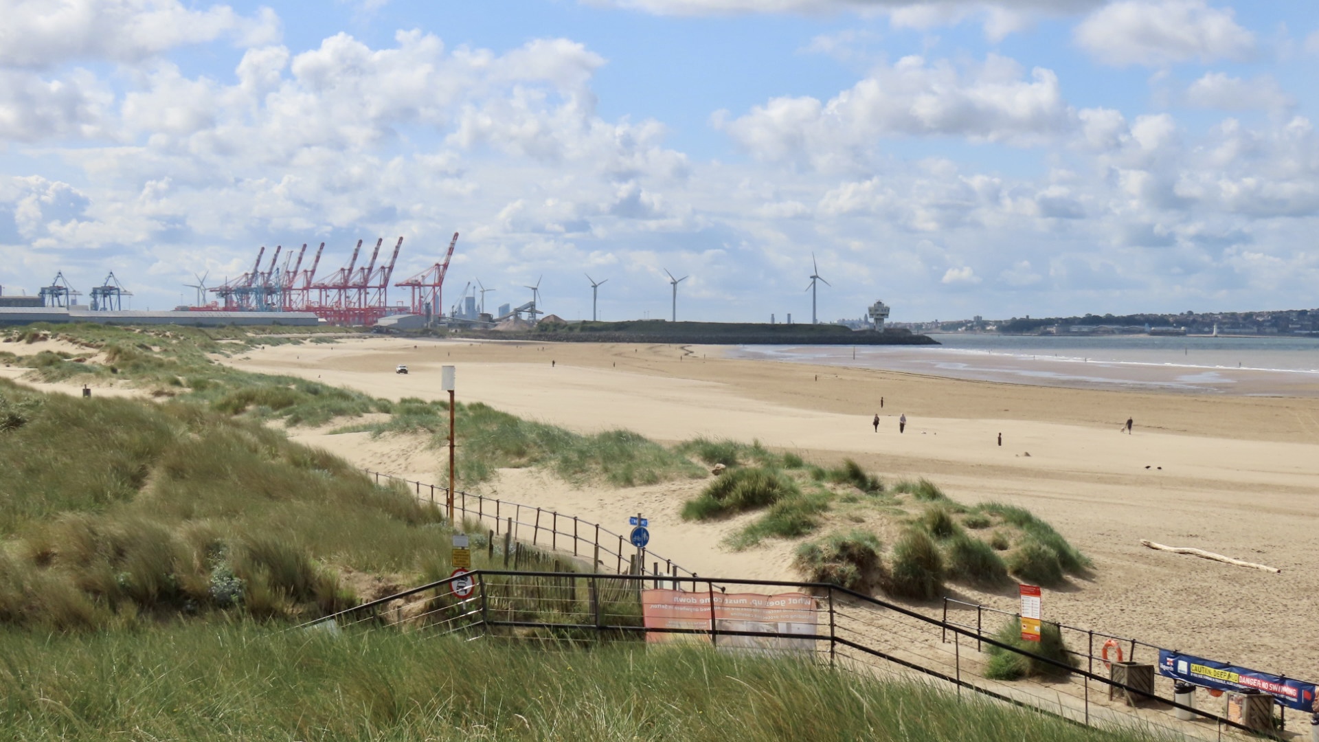 Crosby Beach. Photo by Andrew Brown Stand Up For Southport