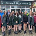 Students at Greenbank High School in Southport have been working together as a community to support safe School Streets with Sustrans, residents and parents and carers who have made it a reality by ensuring Hastings Road is traffic free at the beginning and end of the school day