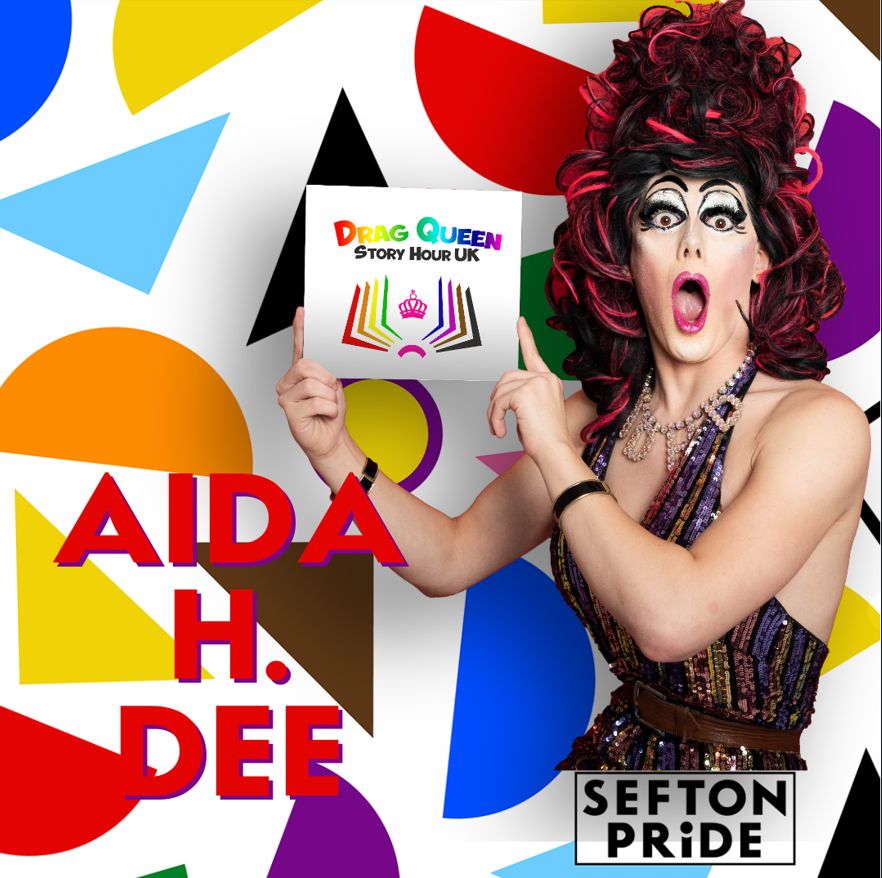 Aida H. Dee will present Drag Queen Story Hour