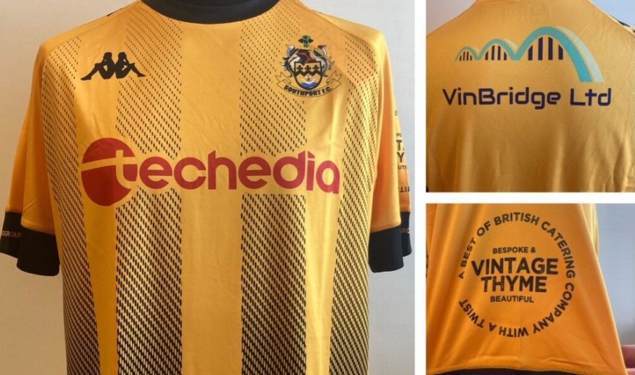 The new Southport FC shirt