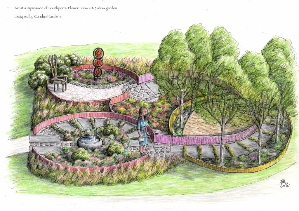 Southport Flower Show is to feature its first-ever Menopause Garden, building a haven for women to explore health and wellbeing