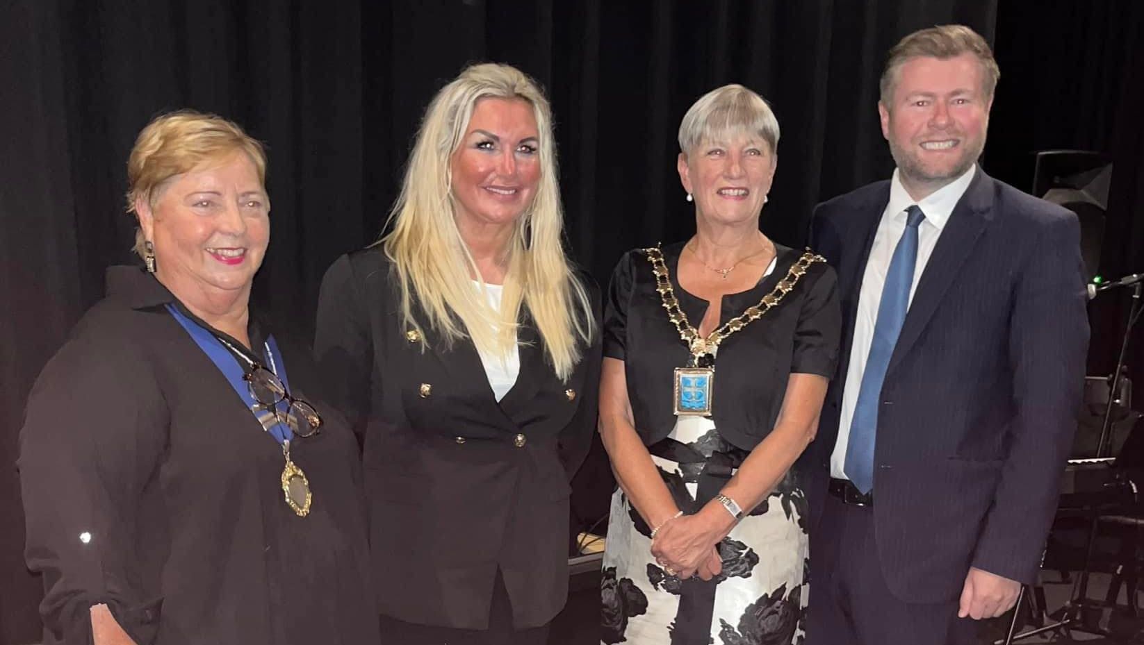 Southport Piano Academy has celebrated its 10th anniversary with a special concert. Chairman of The Southport Music Festival, Sue Dexter; Southport Piano Academy Principal Claire Kelly; Mayor of Sefton Cllr June Burns; and Southport MP Damien Moore