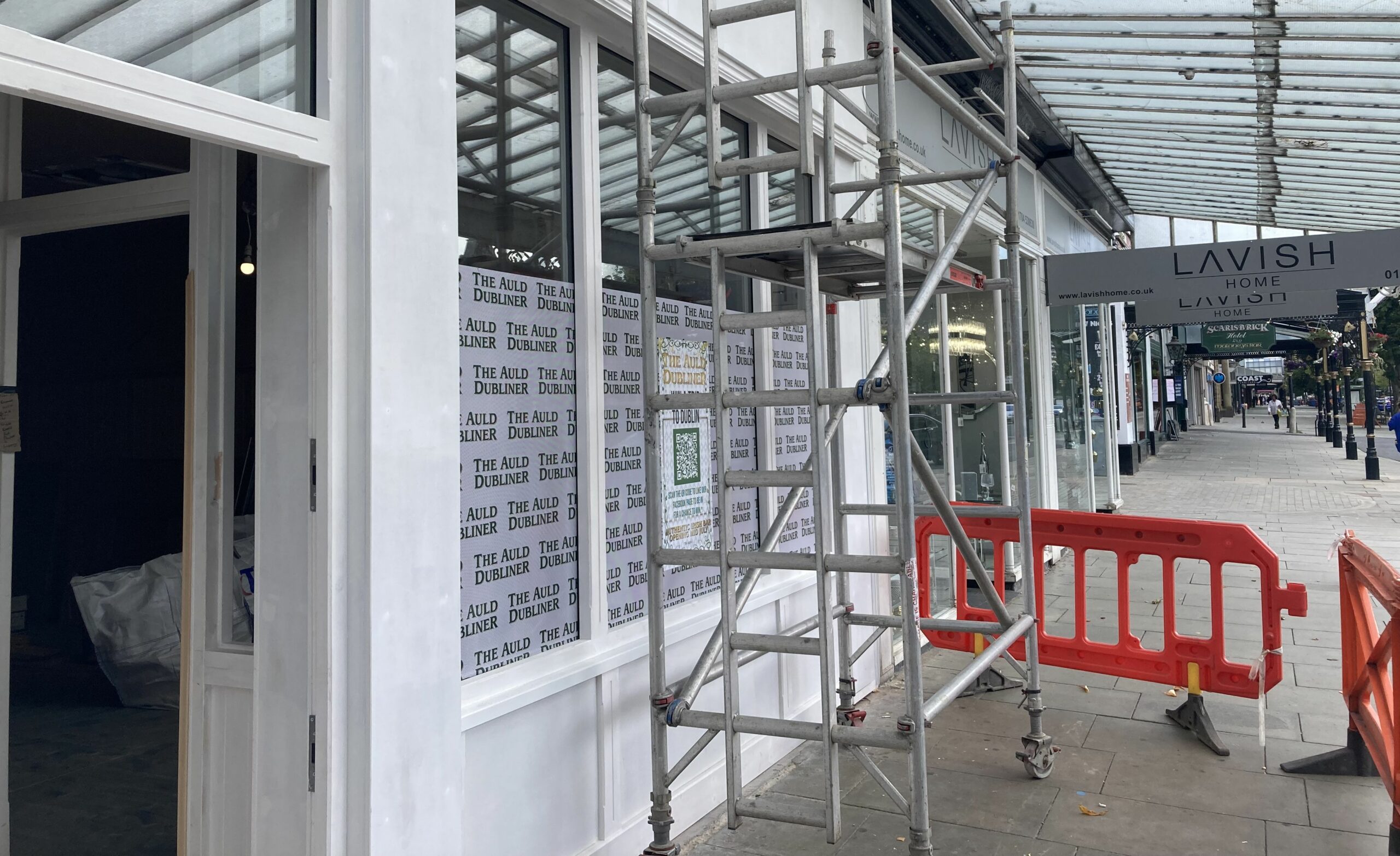 Work is taking place to open a new authentic Irish Bar, The Auld Dubliner, at 225-227 Lord Street in Southport. Photo by Andrew Brown Stand Up For Southport
