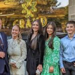 Guests enjoyed the official opening of The Grand in Southport. Owners Andrew and Vicky Mikhail with children Chloe, Grace and Harry. Photo by Mark Shirley owner of Shift F8 Photography.