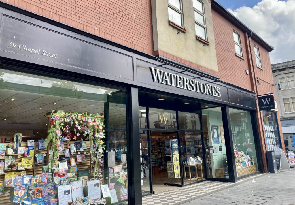 Waterstones bookshop on Chapel Street in Southport town centre. Photo by Andrew Brown Stand Up For Southport