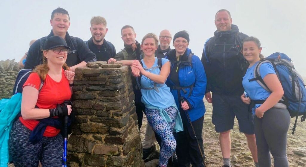 A team of lawyers and other employees from Fletchers Group in Southport has completed the Yorkshire 3 Peaks Challenge, raising hundreds of pounds for charity