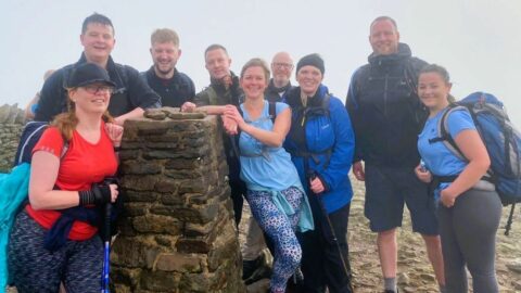 Fletchers team completes Yorkshire 3 Peaks Challenge to raise £1,700 for charity