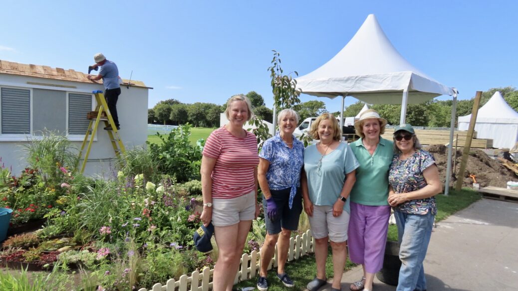 Families will be invited to make the most of their front gardens when the 2023 Southport Flower Show takes place with a show garden by the Lancashire branch of the National Open Garden Scheme. Photo by Andrew Brown Stand Up For Southport