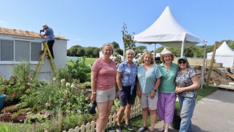 Show garden urges people to cherish your front gardens as 2023 Southport Flower Show opens