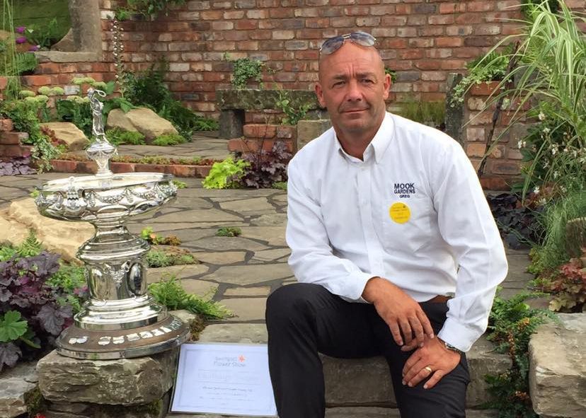 Award-winning Southport landscape gardener Greg Mook of Mooks Gardens is creating a show garden at this years Southport Flower Show