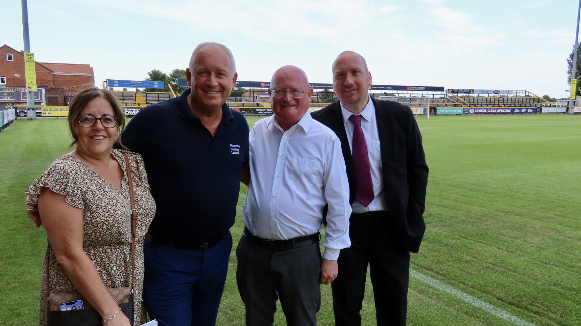 Guests enjoy the first Sandgrounders Business Club at Southport Football Club. Photo by Andrew Brown Stand Up For Southport