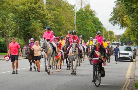 Susan Baker Memorial Ride sees dozens of horses ride through Southport to support Cash For Kids charity