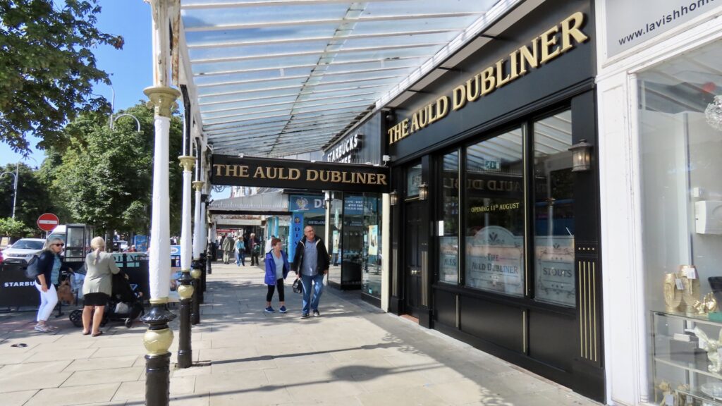 The Auld Dubliner pub on Lord Street in Southport. Photo by Andrew Brown Stand up For Southport