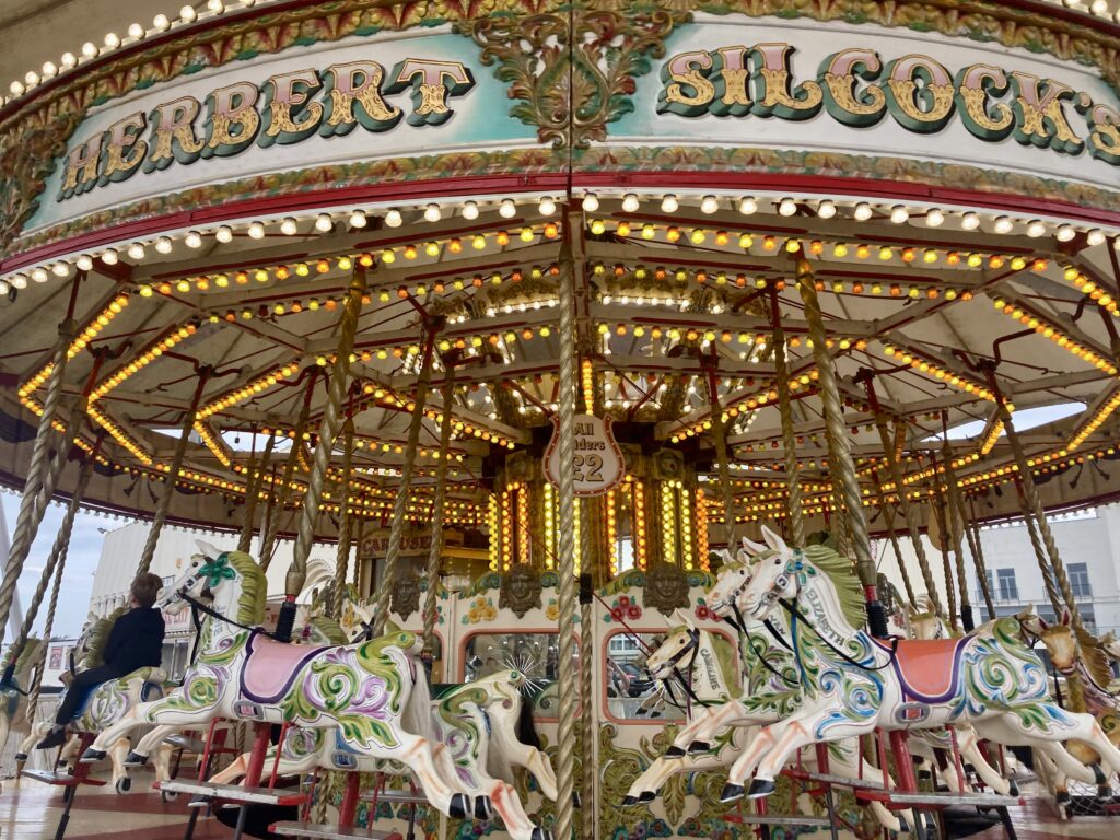 Silcock's Carousel in Southport. Photo by Andrew Brown Stand Up For Southport