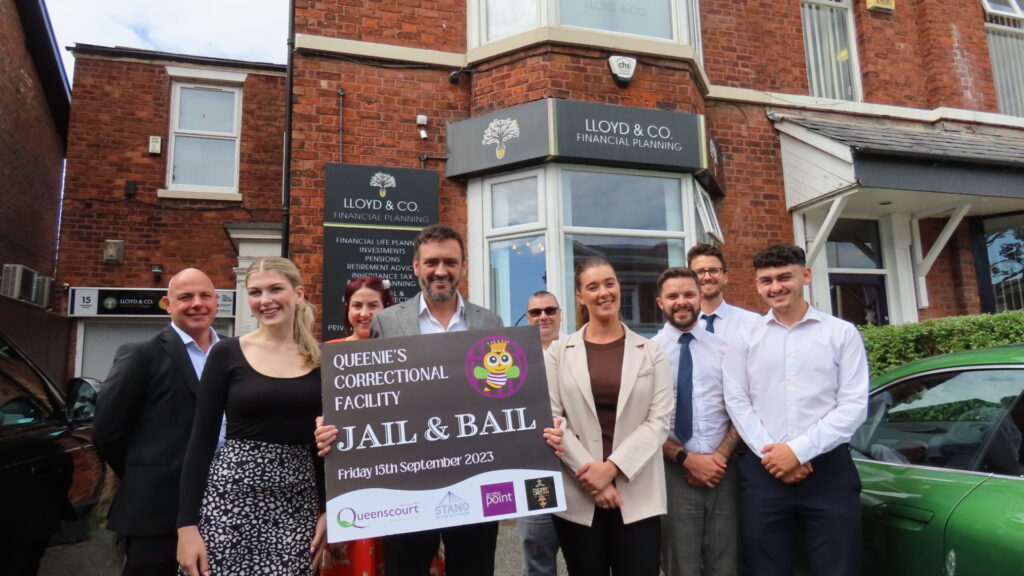Financial planning advisor David Lloyd, owner of Lloyd and Co financial planning in Southport, is taking part in the Jail and Bail fundraiser for Queenscourt Hospice. Photo by Andrew Brown Stand up For Southport