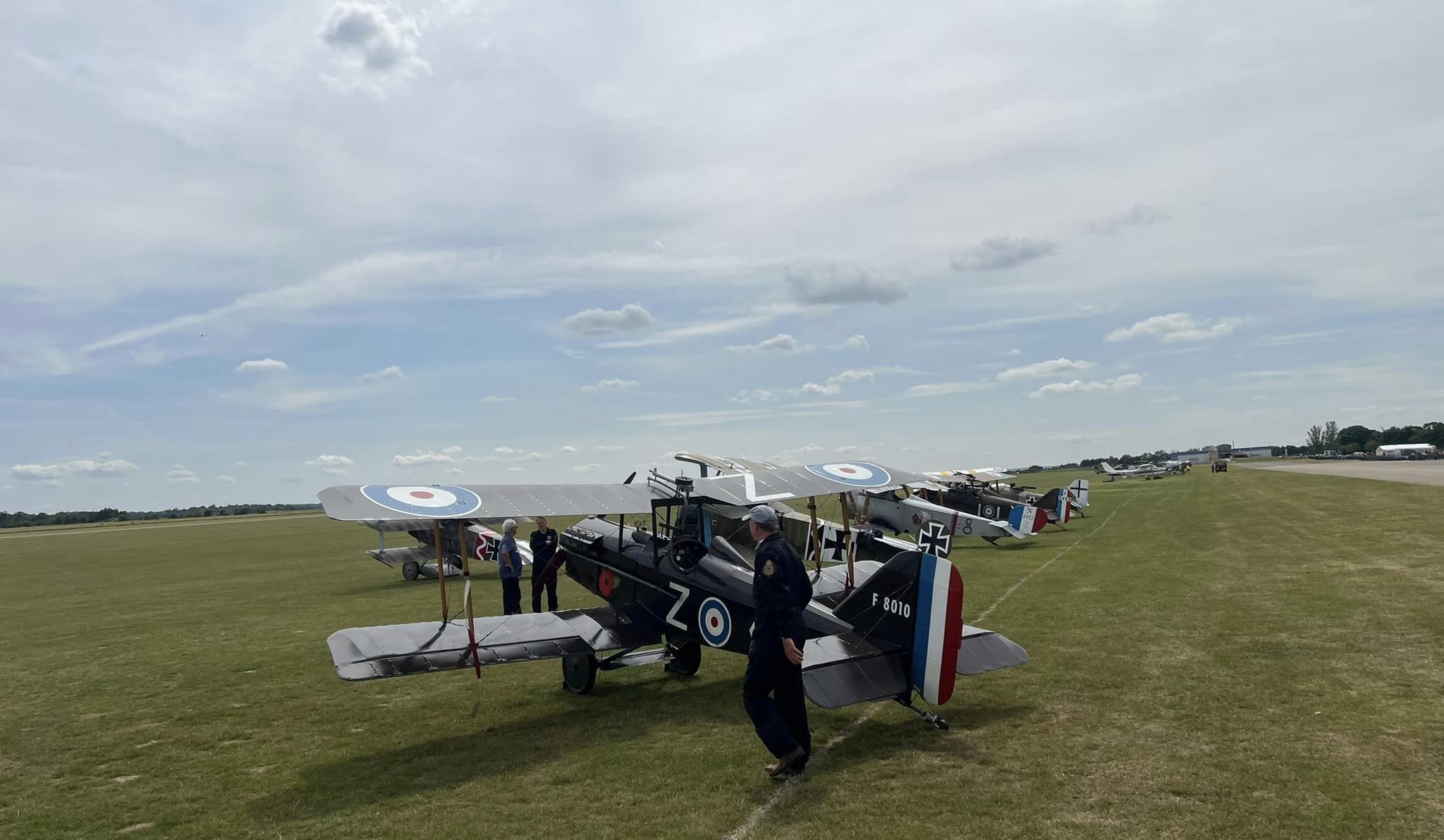 The Great War Display Team is flying at Southport Air Show
