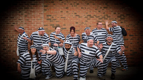 Jail and Bail sees 12 brave ‘inmates’ raise over £23,000 in ‘bail’ money for Queenscourt Hospice