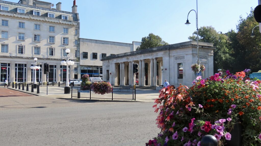 The Southport War Memorial / Monument on Lord Street in Southport. Photo by Andrew Brown Stand Up For Southport
