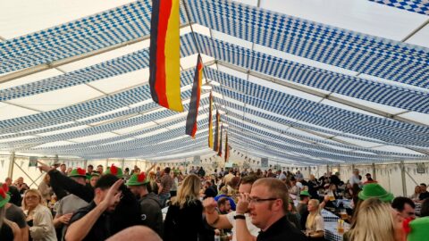 Southport’s lively Oktoberfest party is back in Bavarian themed marquee in Victoria Park