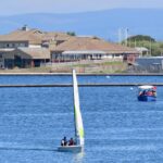 A scenic photo of the Sandpipers Centre and the Marine Lake in Southport. Photo copyright Andrew Brown Stand Up For Southport