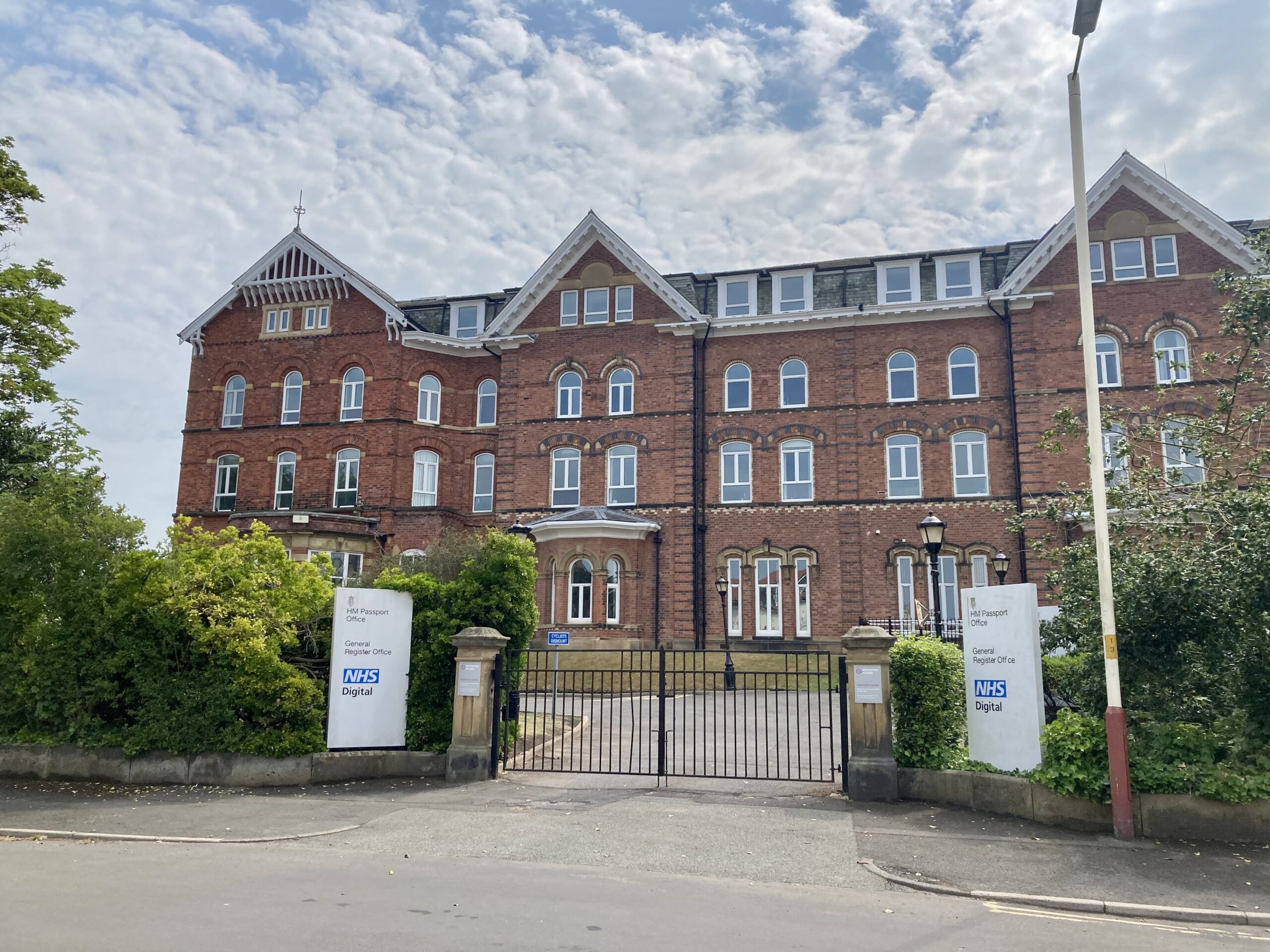 The Smedley Hydro General Regiter Office on Trafalgar Road in Birkdale in Southport. Photo by Andrew Brown Stand Up For Southport