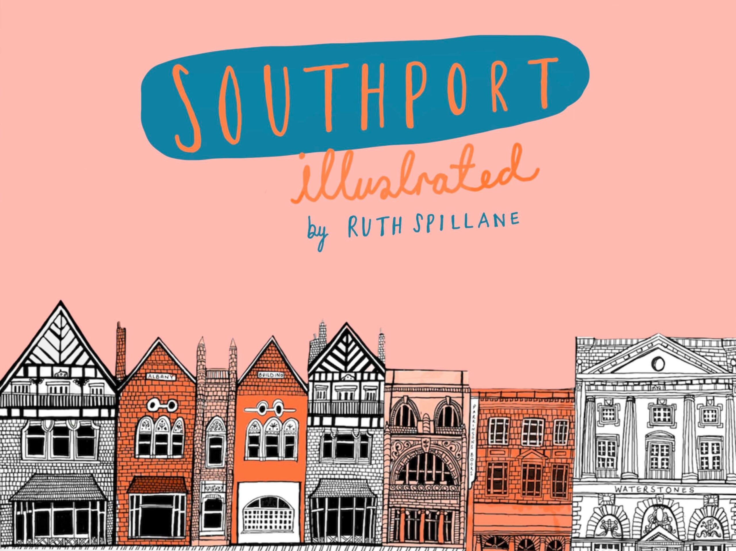 Artist Ruth Spillane is publishing a new book, Southport Illustrated.