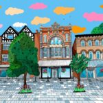 Artist Ruth Spillane is publishing a new book, Southport Illustrated. Lord Street in Southport