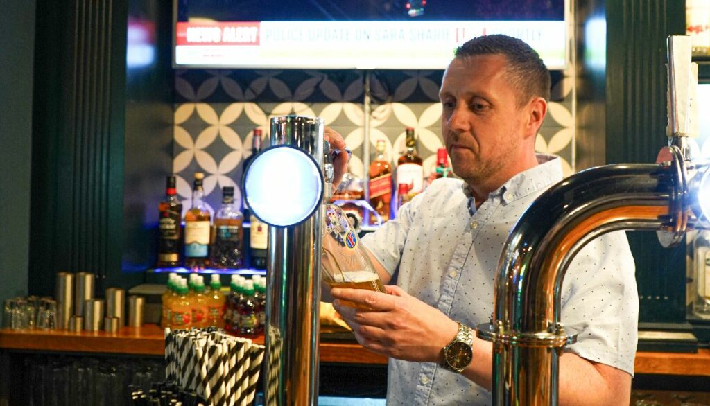 Steve Richards at Southport Tavern. Photo by Bertie Cunningham Southport BID