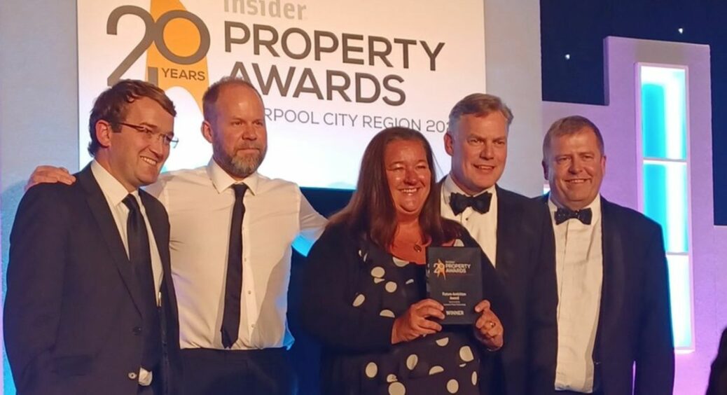 Sefton Councils redevelopment of Bootle Strand was recognised as an exceptional project at the glittering Insider Liverpool City Region Property Awards