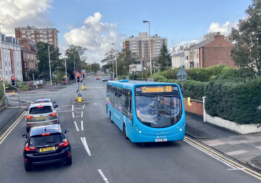 An Arriva bus in Southport. Photo by Andrew Brown Stand Up For Southport
