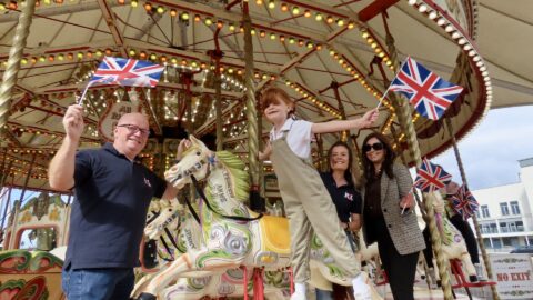 Princess Anne honoured with lasting tribute at historic Silcock’s Carousel in Southport