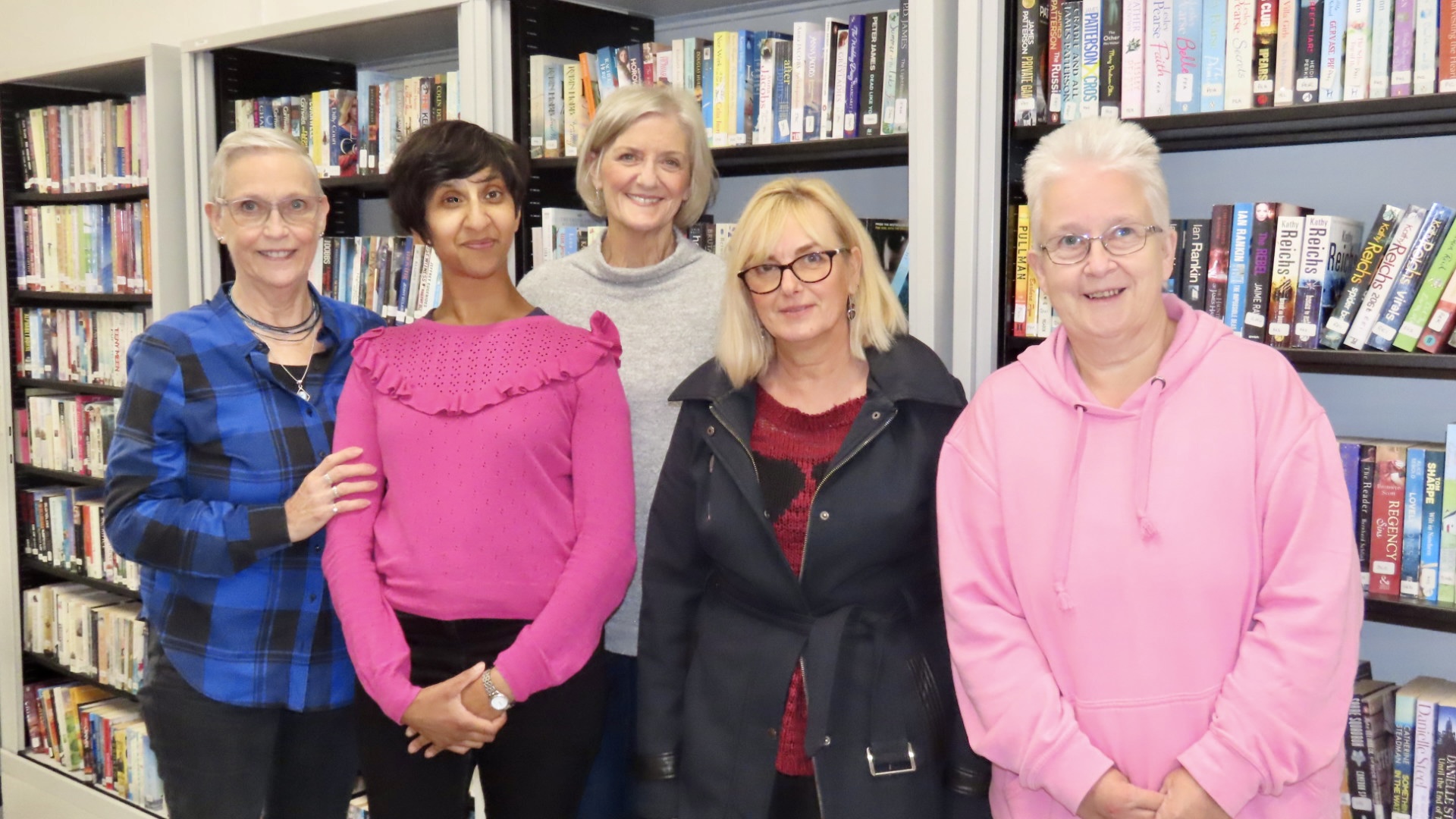 Trustees at the new Cornerstone Library in Southport. Photo by Andrew Brown Stand Up For Southport