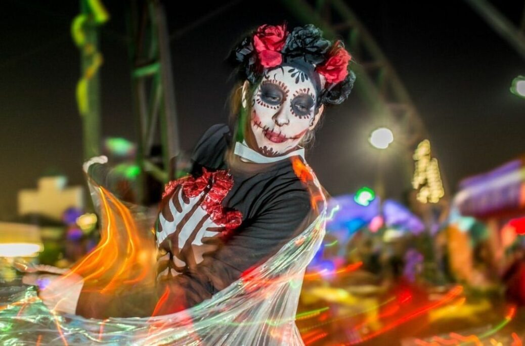 The Day of the Dead Festival at Southport Pleasureland