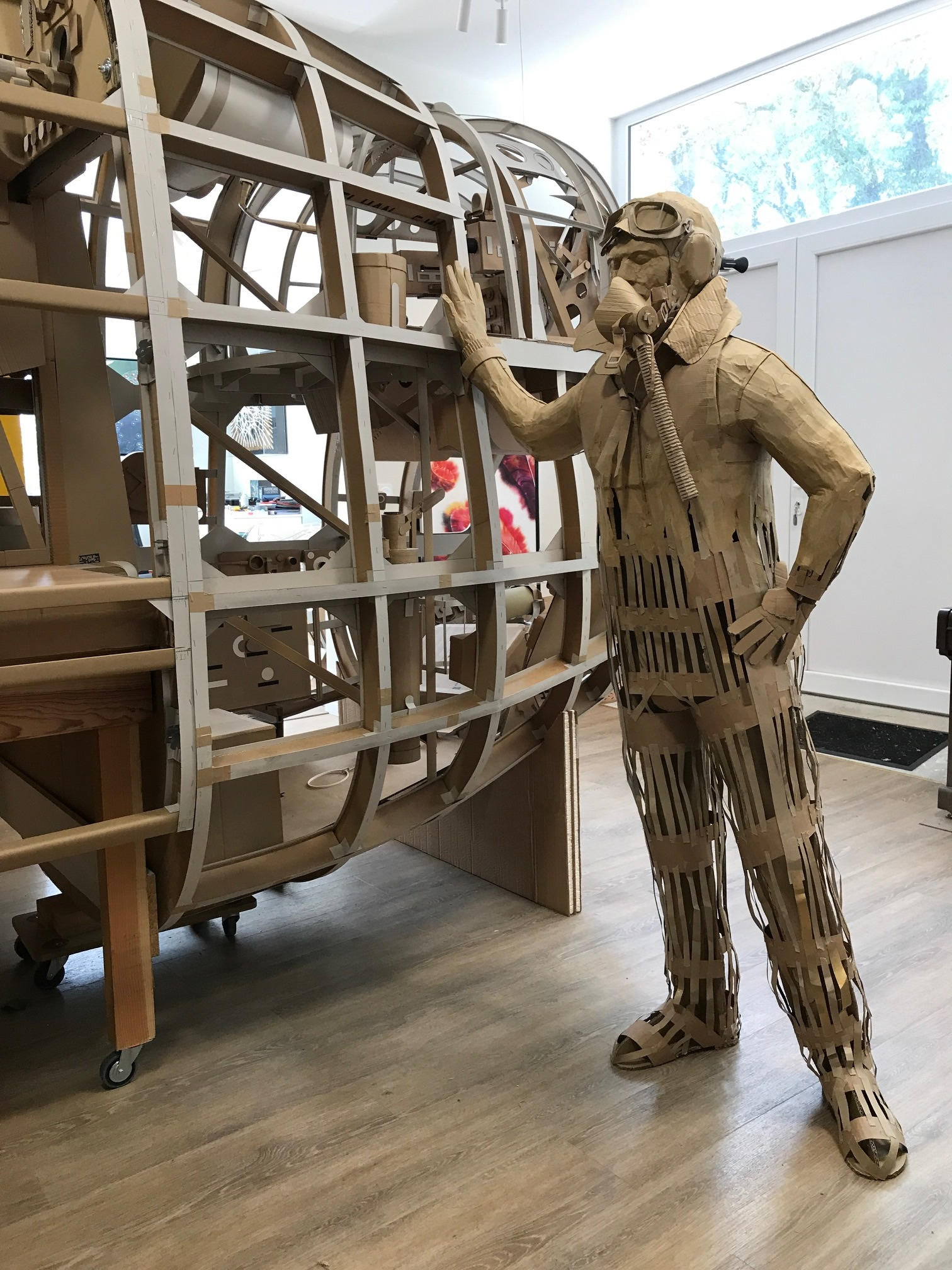 The Many, which features the life-size nose section sculpture of an RAF Lancaster by artist Suhail Shaikh, will be on display at The Atkinson in Southport