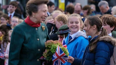 Crowds cheer as Princess Anne leads centenary re-dedication of Southport War Memorial