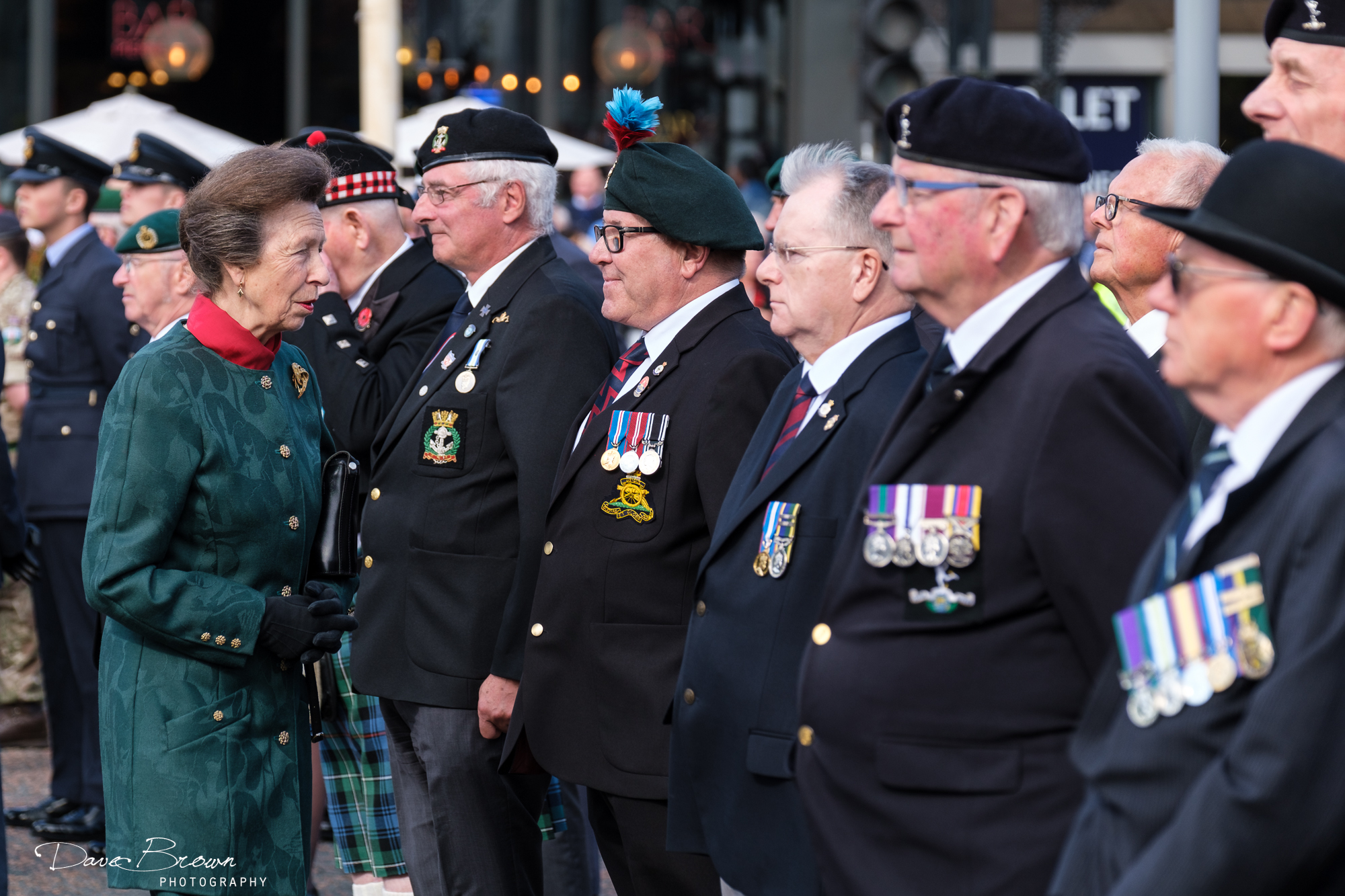 Princess Anne visited Southport to lead the centenary re-dedication of Southport War Memorial. Photo by Dave Brown Photography