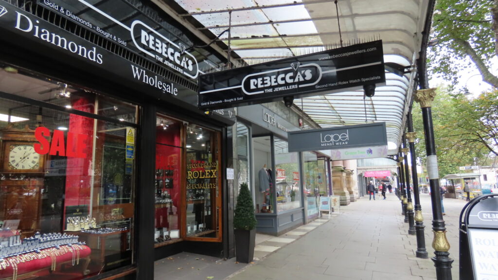 Rebeccas The Jewellers on Lord Street in Southport. Photo by Andrew Brown Stand Up For Southport