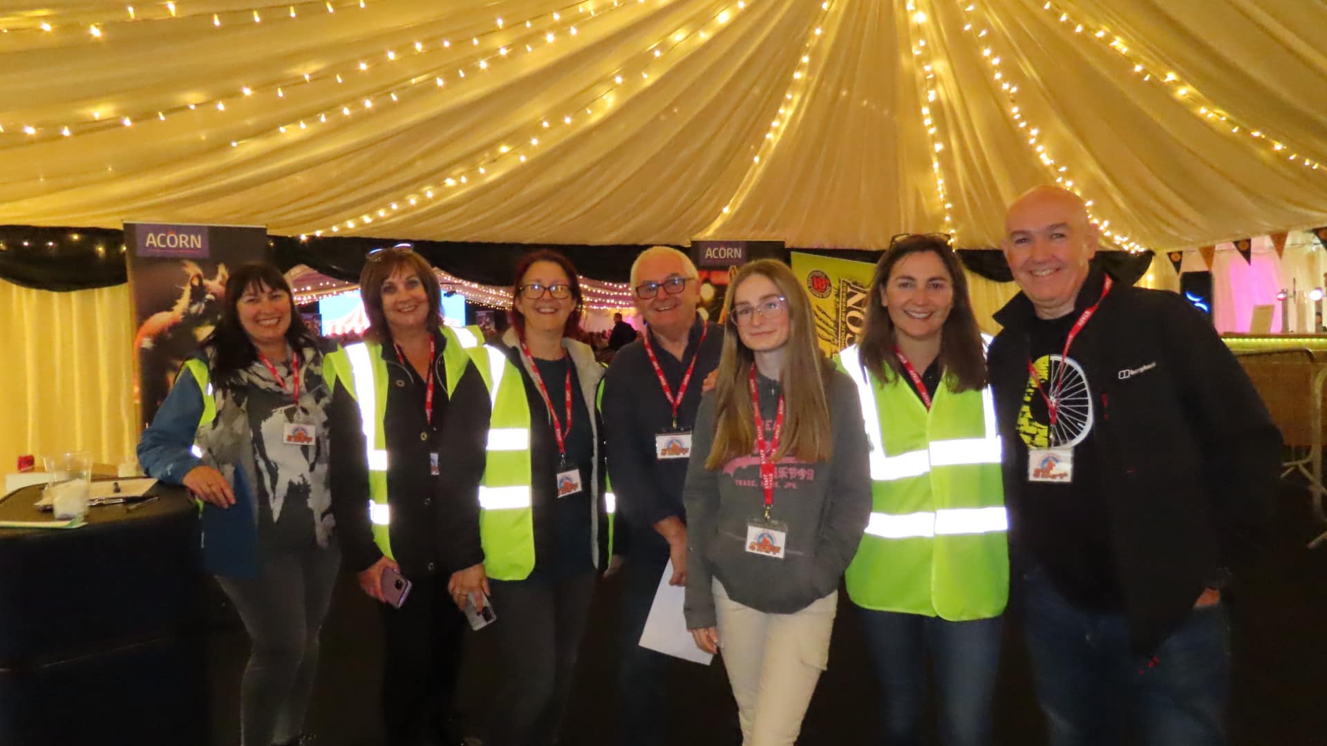 Southport Comedy Festival 2023.  Festival volunteers