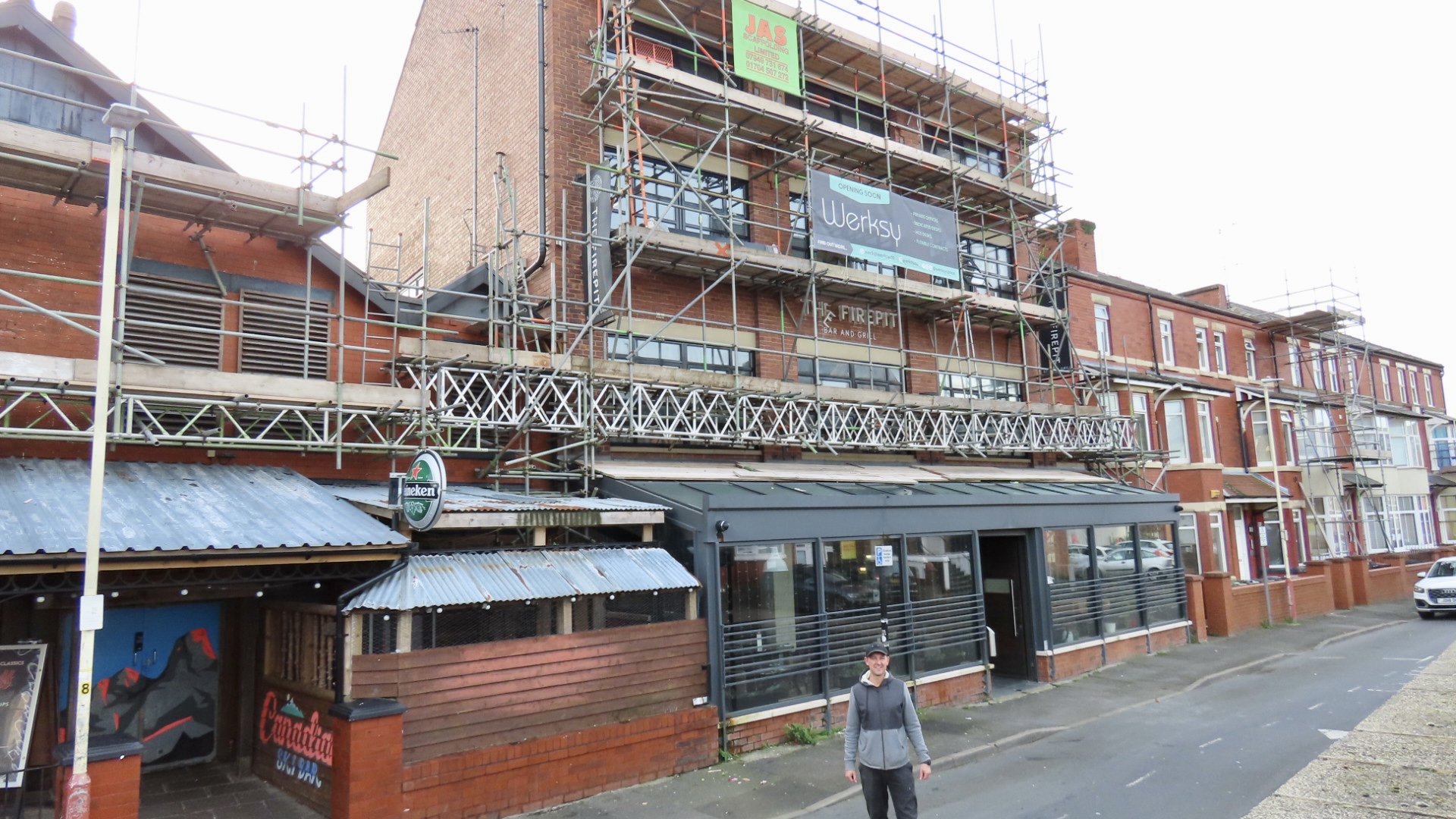 Werksy in Southport. Photo by Andrew Brown Stand Up For Southport