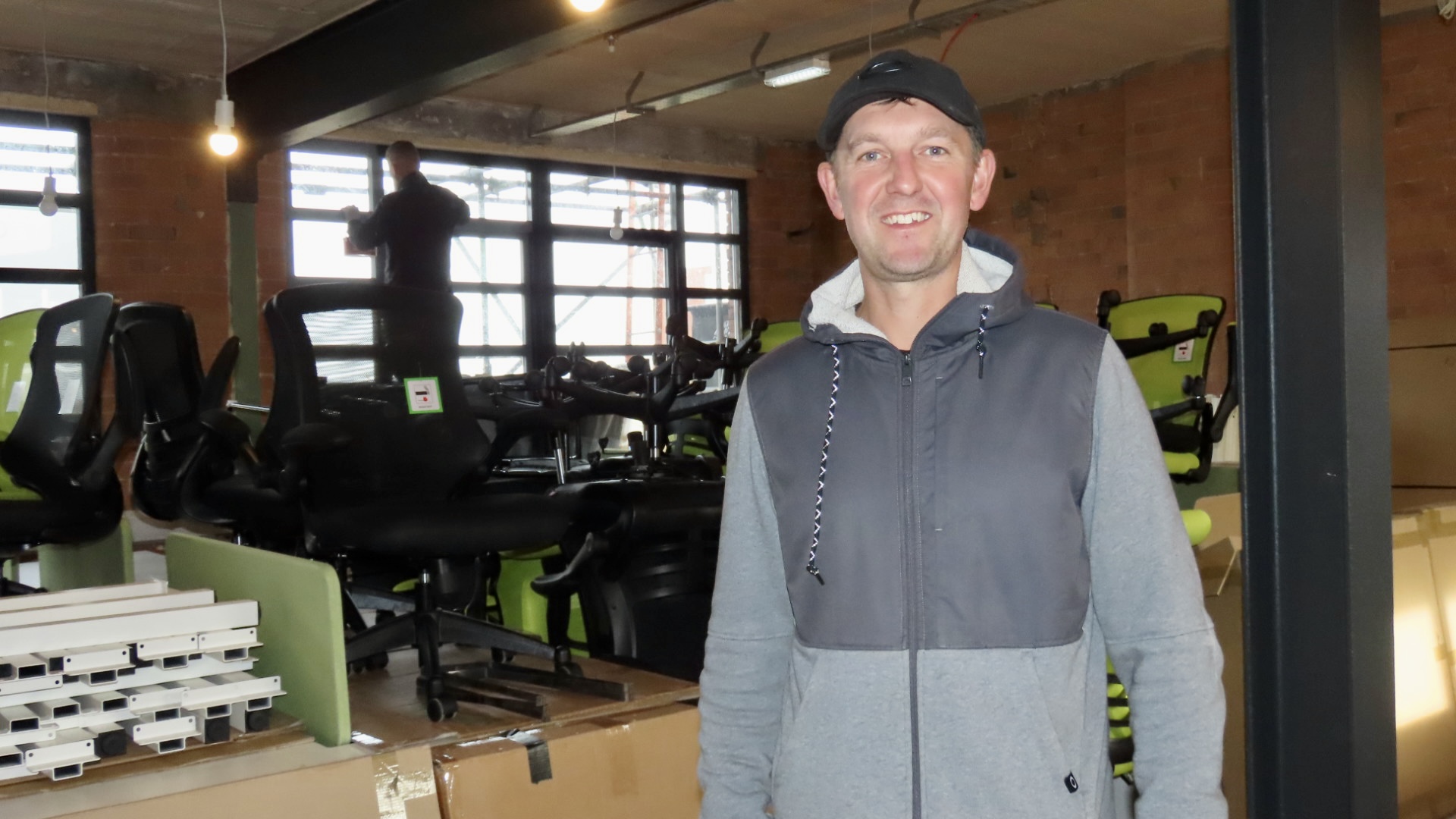 Director Rick Blaney at Werksy in Southport. Photo by Andrew Brown Stand Up For Southport