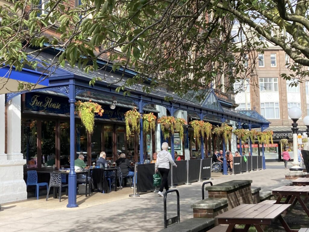 The Sir Henry Segrave Wetherspoon pub at 9397 Lord Street, Southport. Photo by Andrew Brown Stand Up For Southport