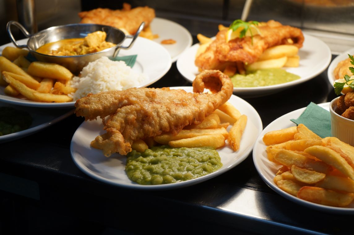 Food at The Windmill pub in Southport. Photo by Bertie Cunningham Southport BID