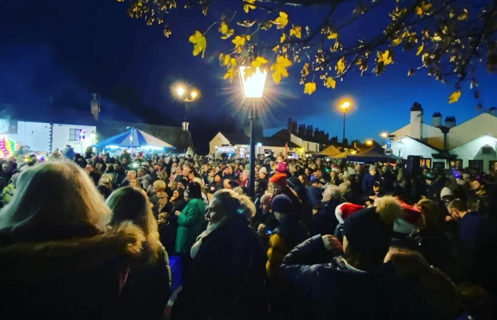 Churchtown Christmas Lights. Photo by Churchtown Village