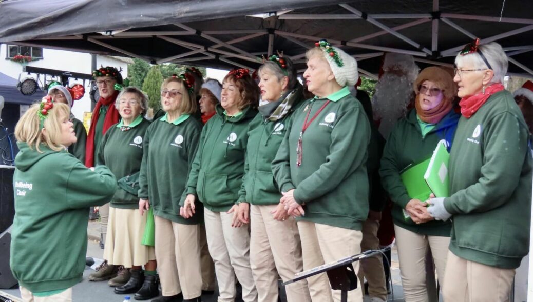 People enjoyed the Churchtown Christmas Lights switch On in Churchtown Village in Southport. The Atkinson Wellbeing Choir