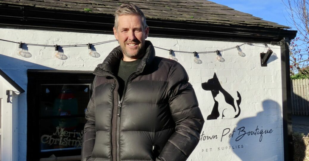 Andy Bate, owner of Churchtown Pet Boutique in Churchtown in Southport. Photo by Andrew Brown Stand Up For Southport